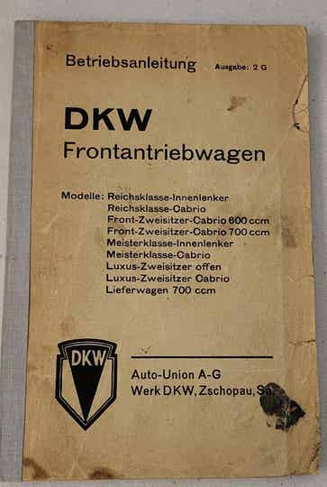 DKW Frontantriebwagen Ausgabe 2 G