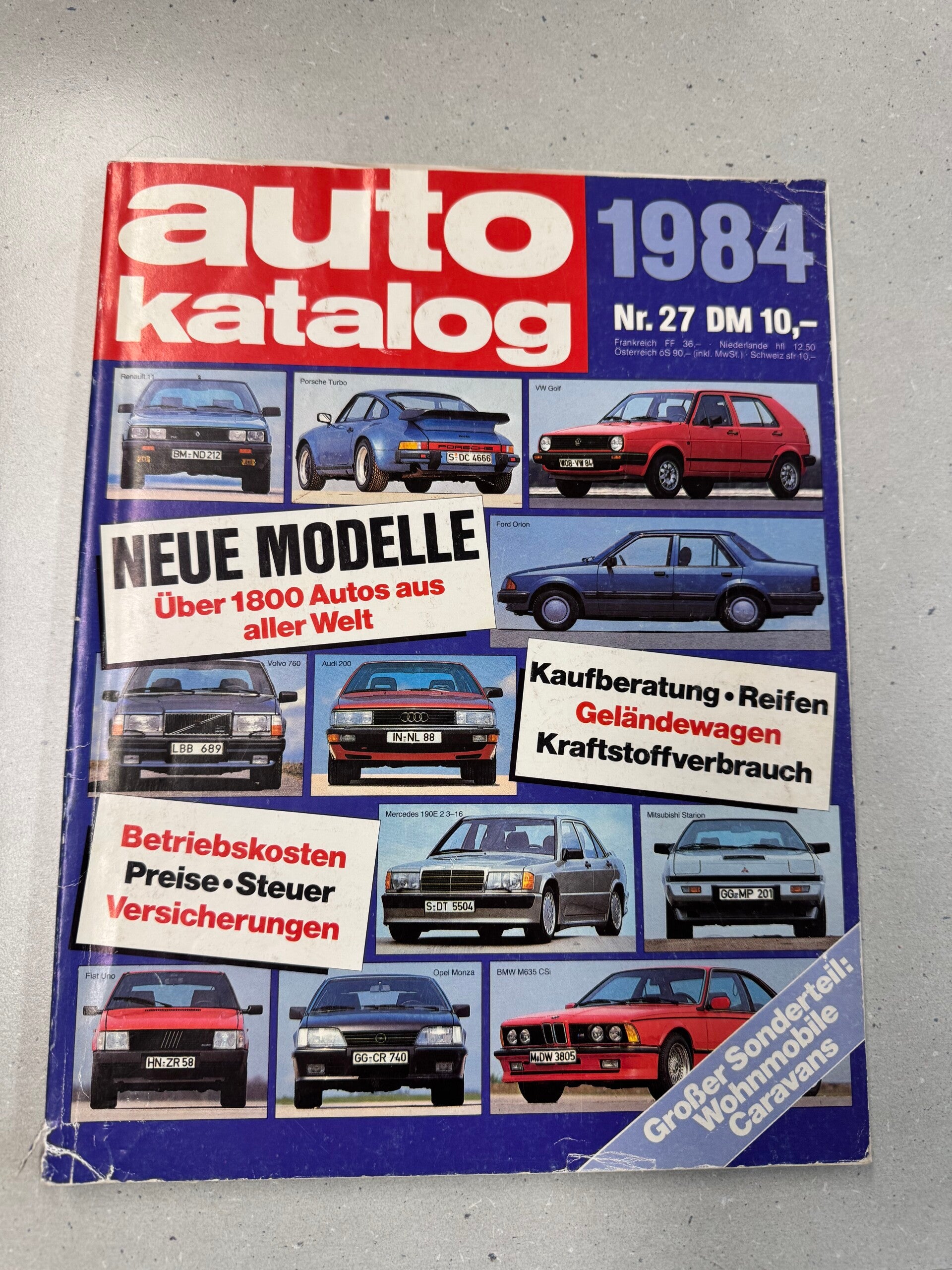 Auto Katalog 1984