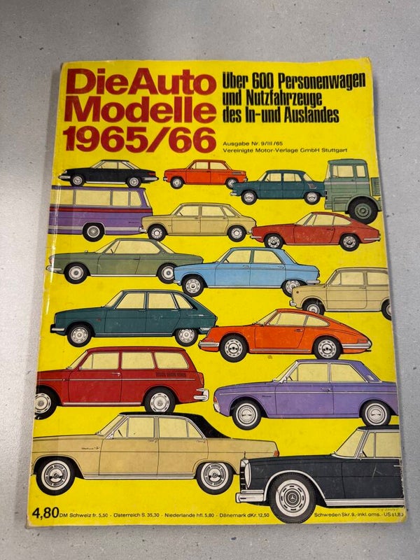 Auto Modelle 1965/1966