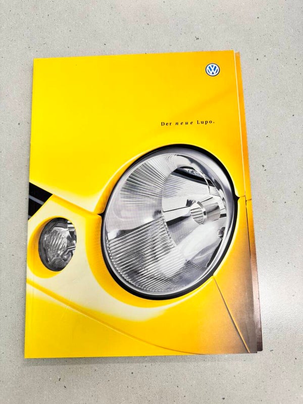 Der Neue Lupo Ausgabe 09/1998 Original Prospekt