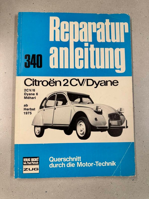 Reparaturanleitung Citröen 2CV/Dyane