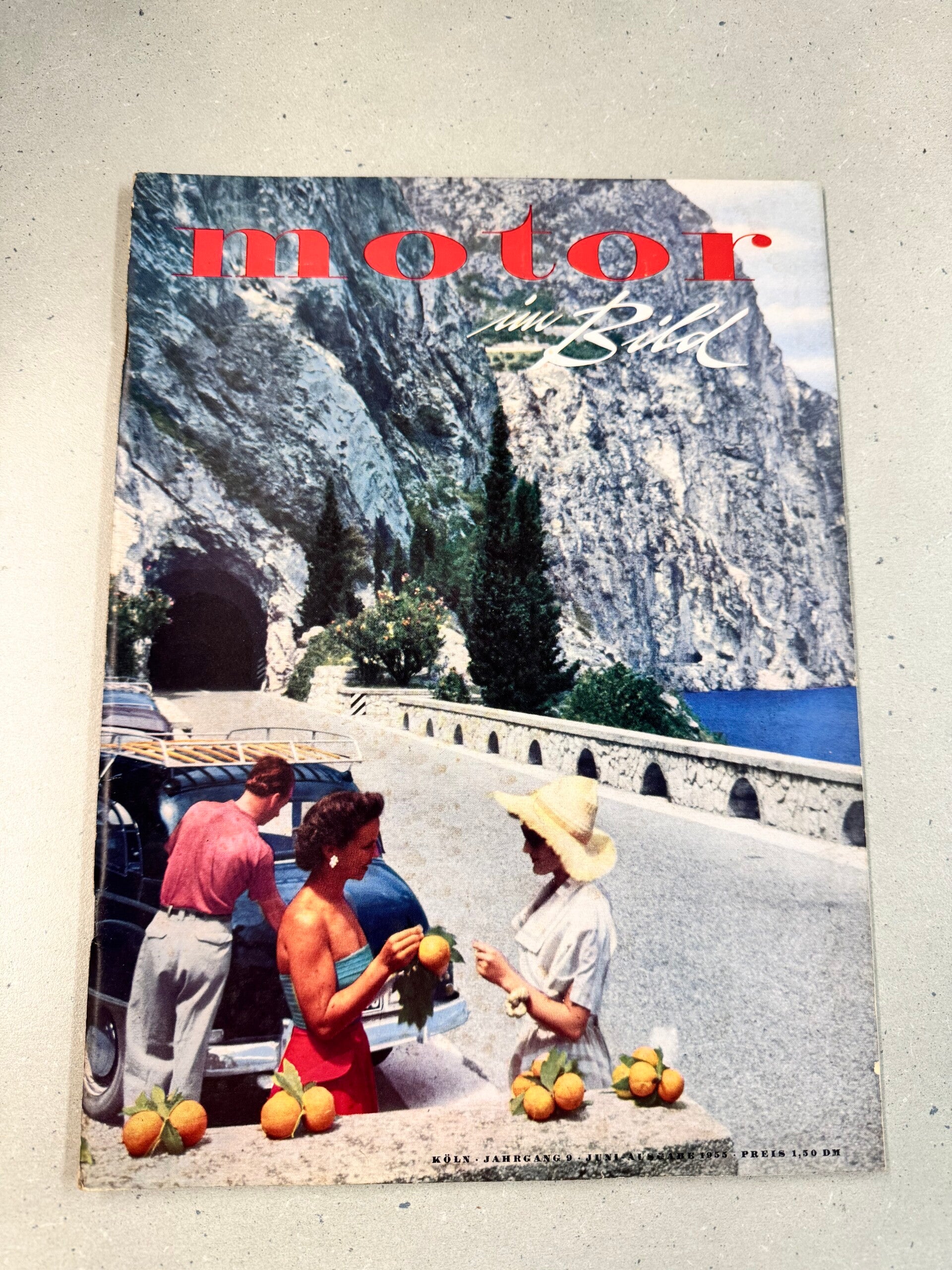 "Motor im Bild" 1955 Juni Ausgabe