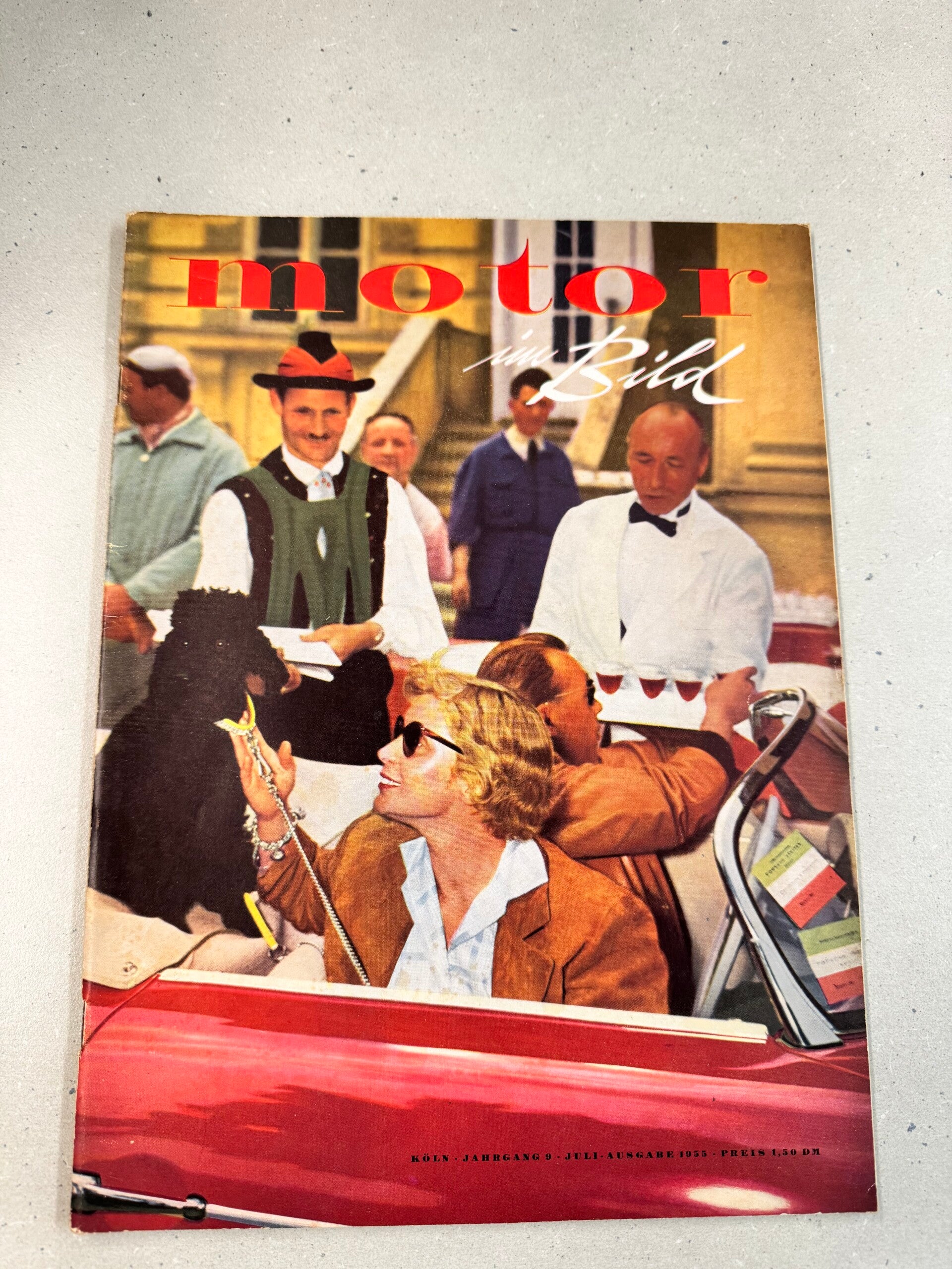 "Motor im Bild" 1955 August Ausgabe