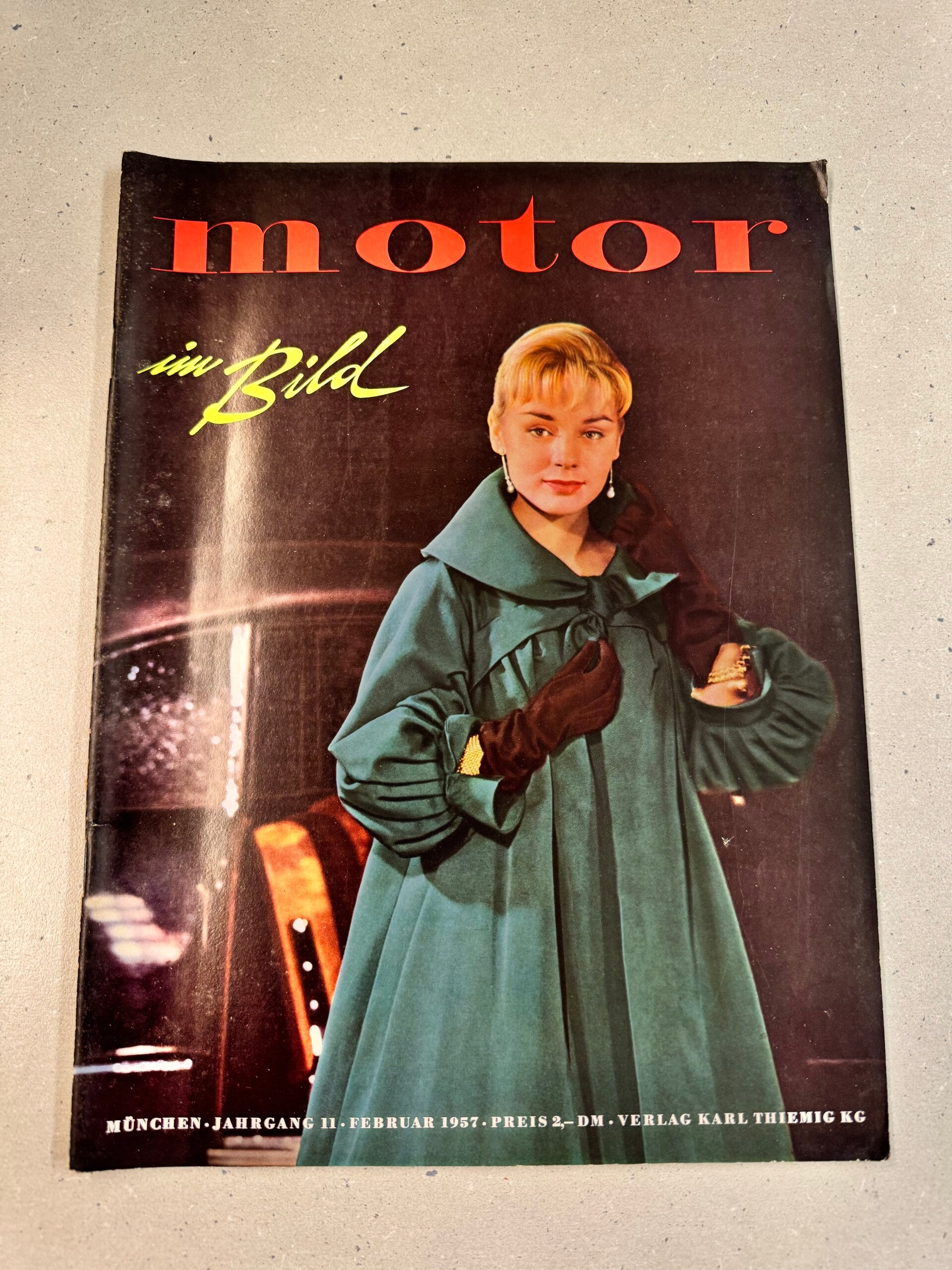 "Motor im Bild" 1957 Februar Ausgabe