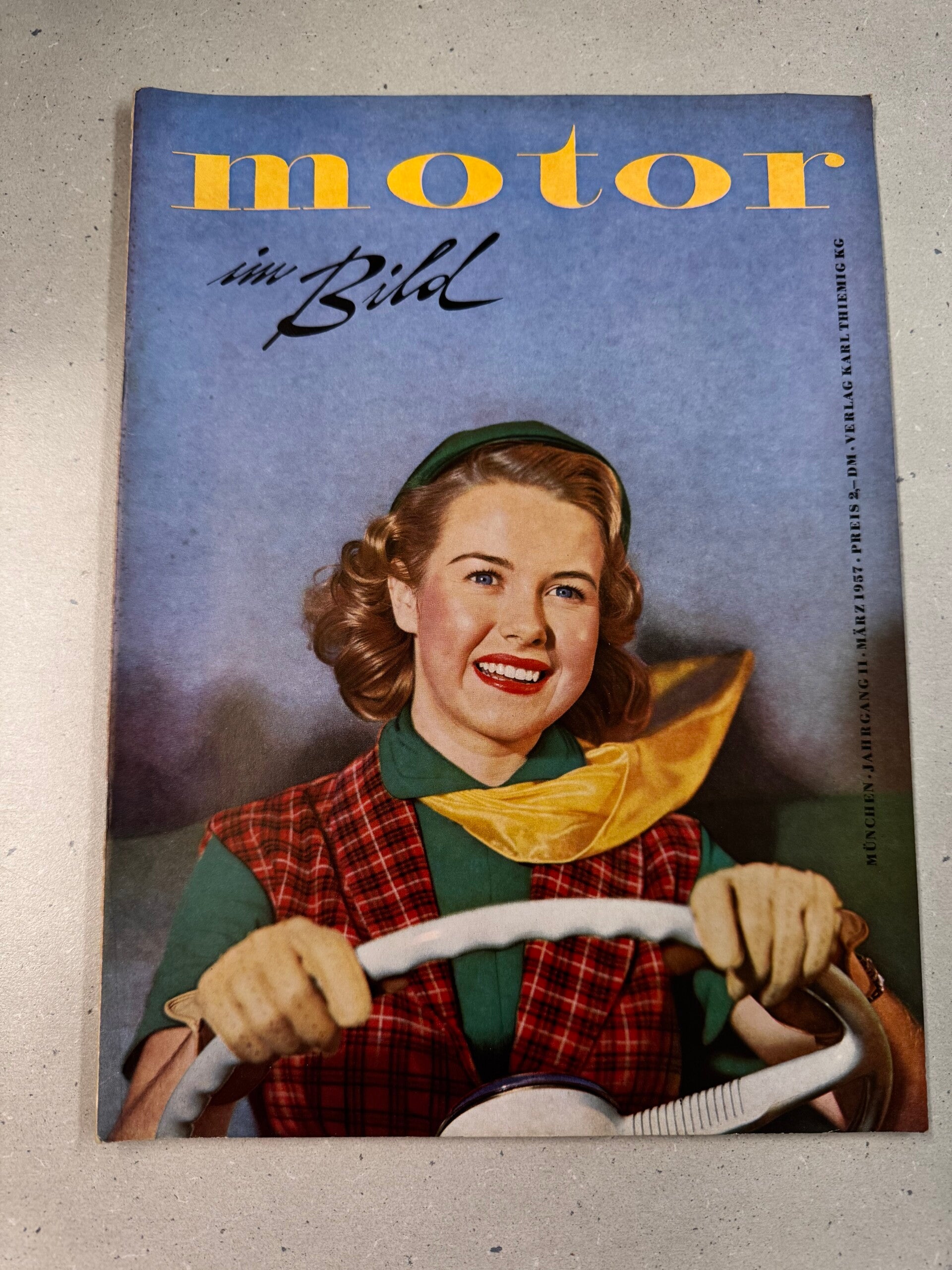 "Motor im Bild" 1957 März Ausgabe