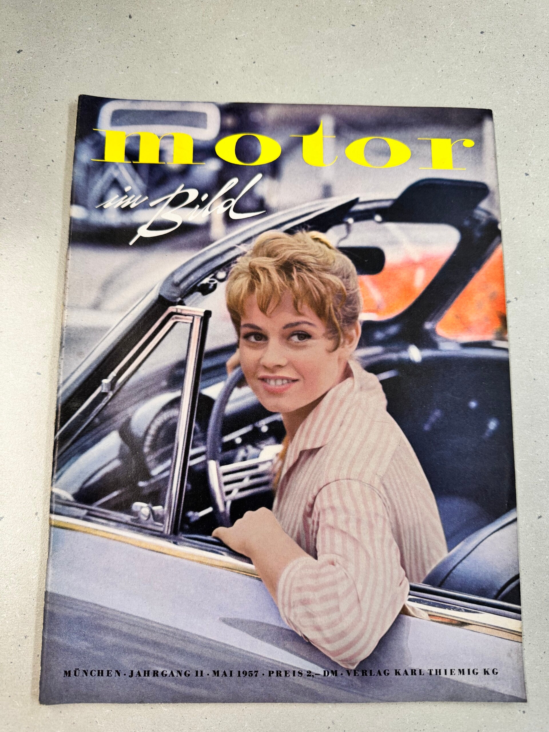 "Motor im Bild" 1957 Mai Ausgabe
