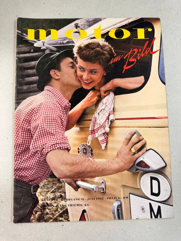 "Motor im Bild" 1957 Juli Ausgabe