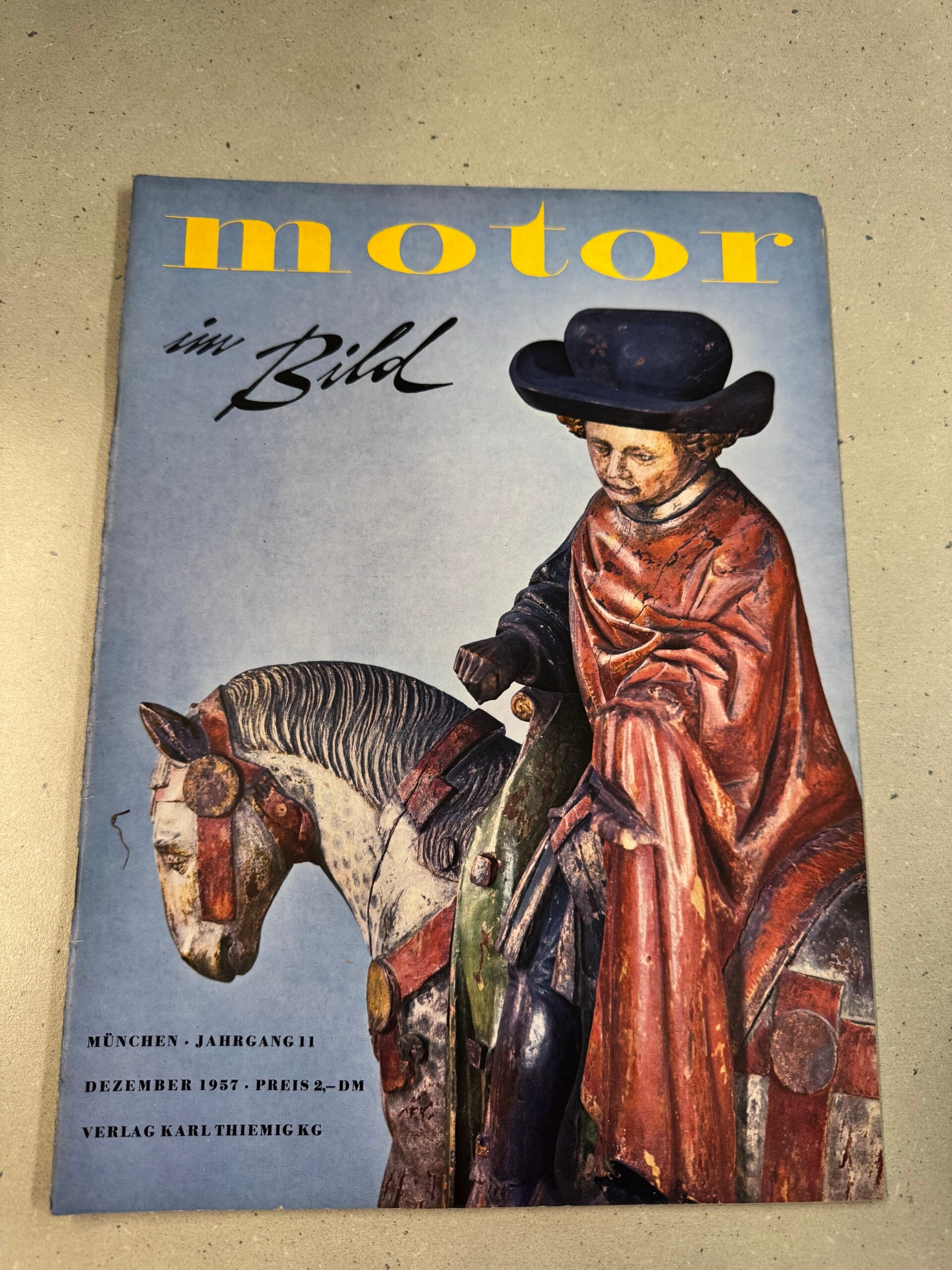 "Motor im Bild" 1957 Dezember Ausgabe
