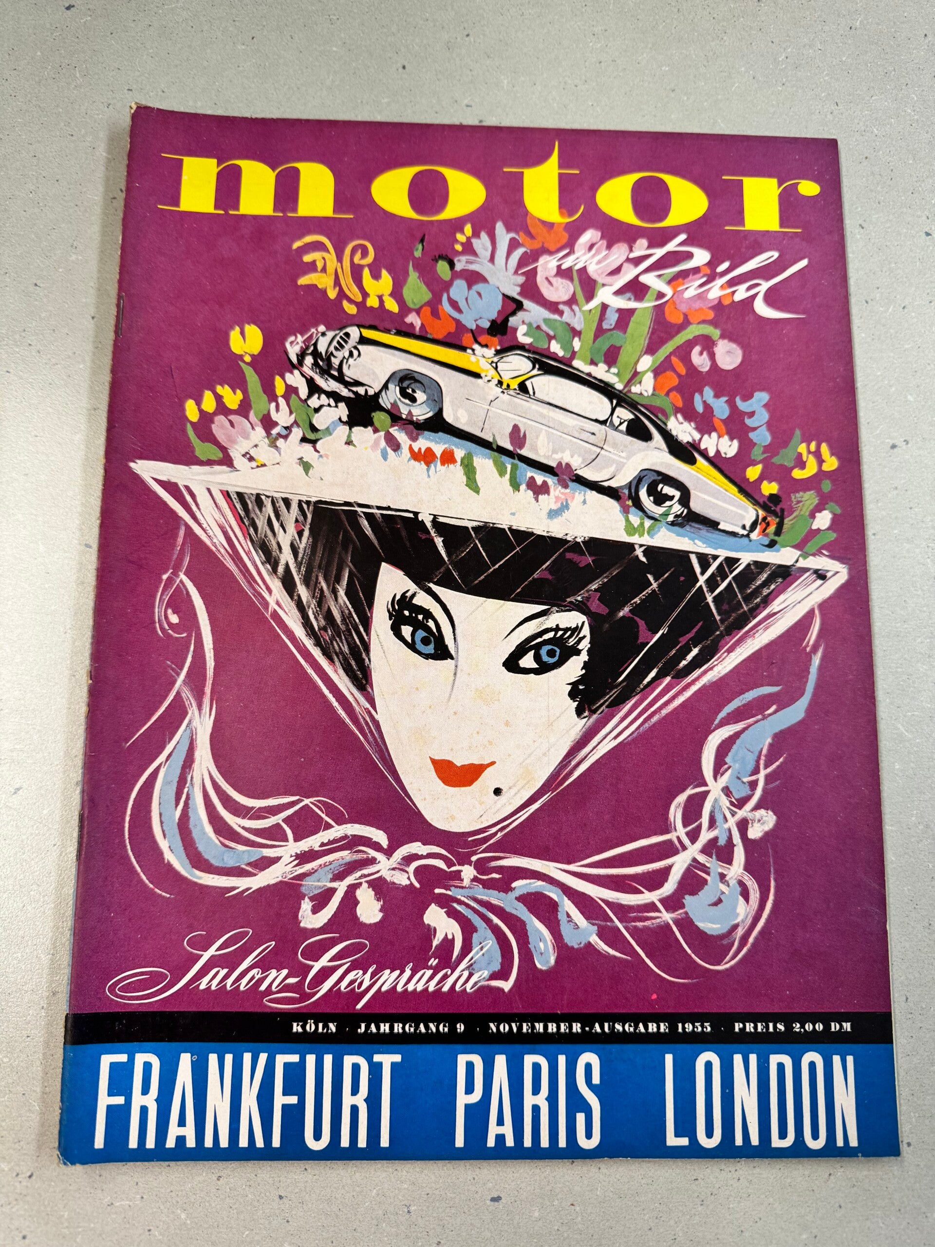 "Motor im Bild" 1955 November Ausgabe