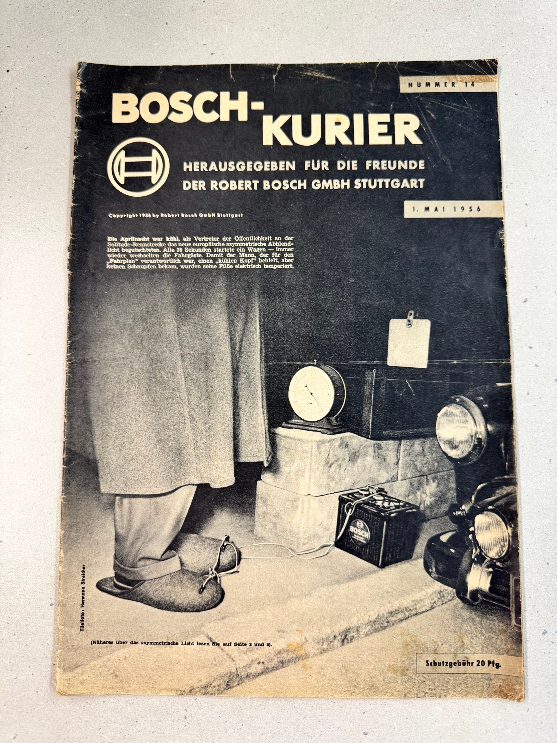 Bosch-Kurier Nummer 14: Mai 1956