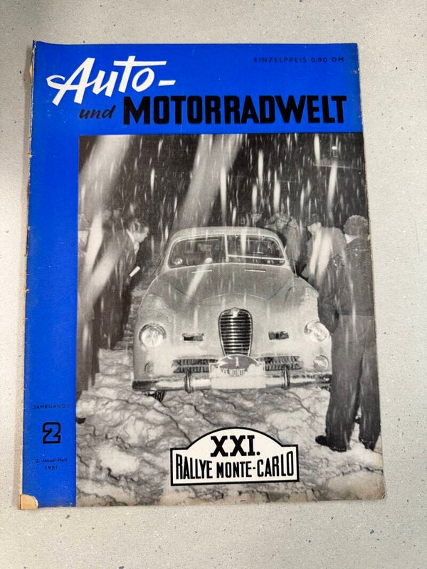 Auto- und Motorradwelt 2. Januar Heft 1951