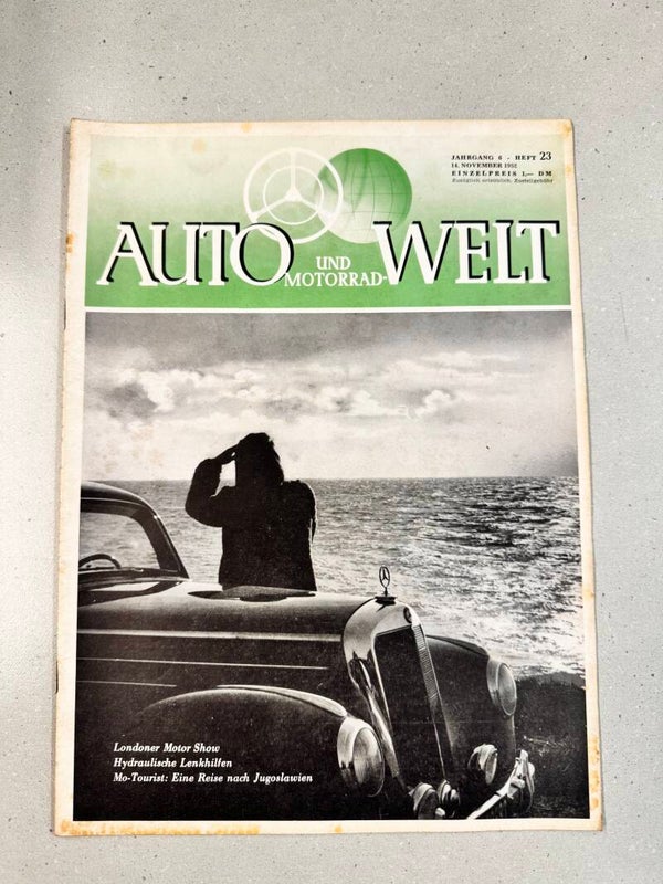 Auto- und Motorradwelt 14. November Heft 1952