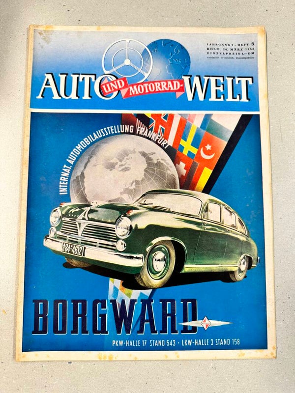 Auto- und Motorradwelt 20. März 1953