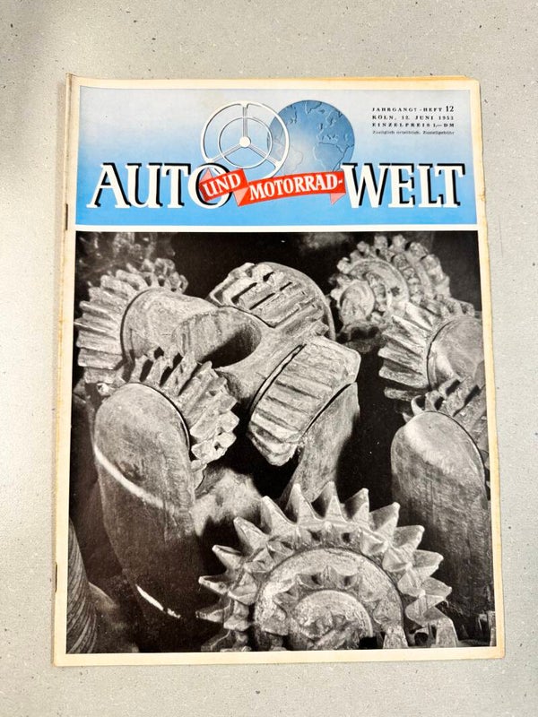 Auto- und Motorradwelt 12. Juni 1953