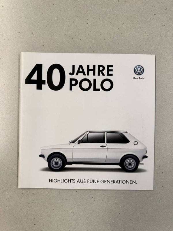 40 Jahre VW Polo Highlights aus fünf Generationen