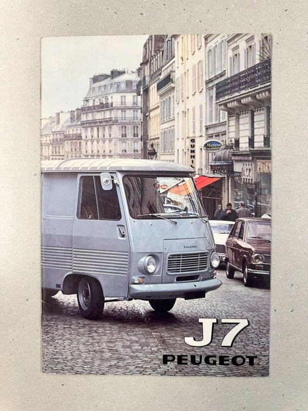 Peugeot J7 Prospekt 1973