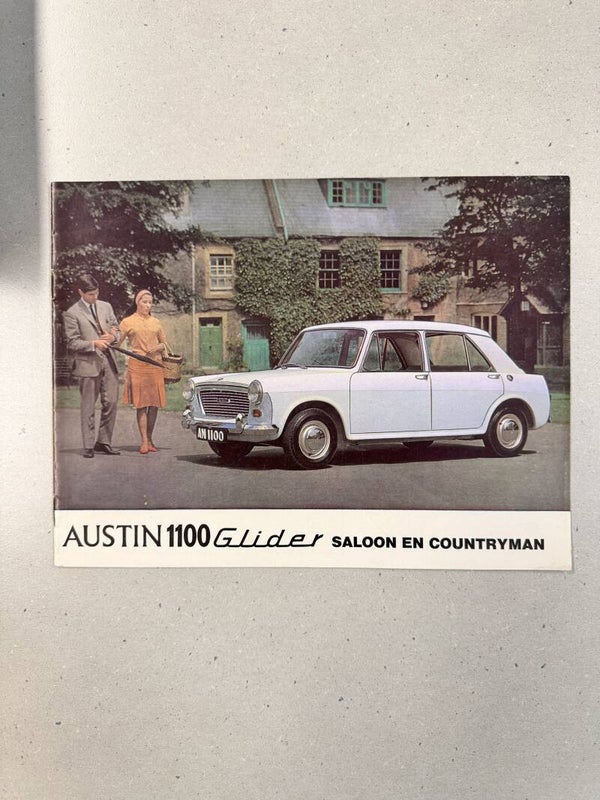 Austin 1100 Glider Saloon en Countryman Broschüre