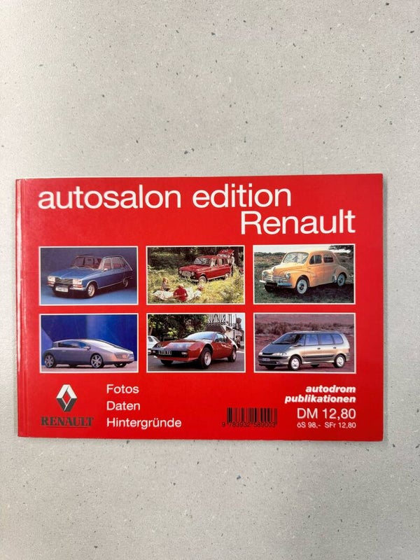 Autosalon Edition Renault Fotos, Daten, Hintergründe Jahr 1999