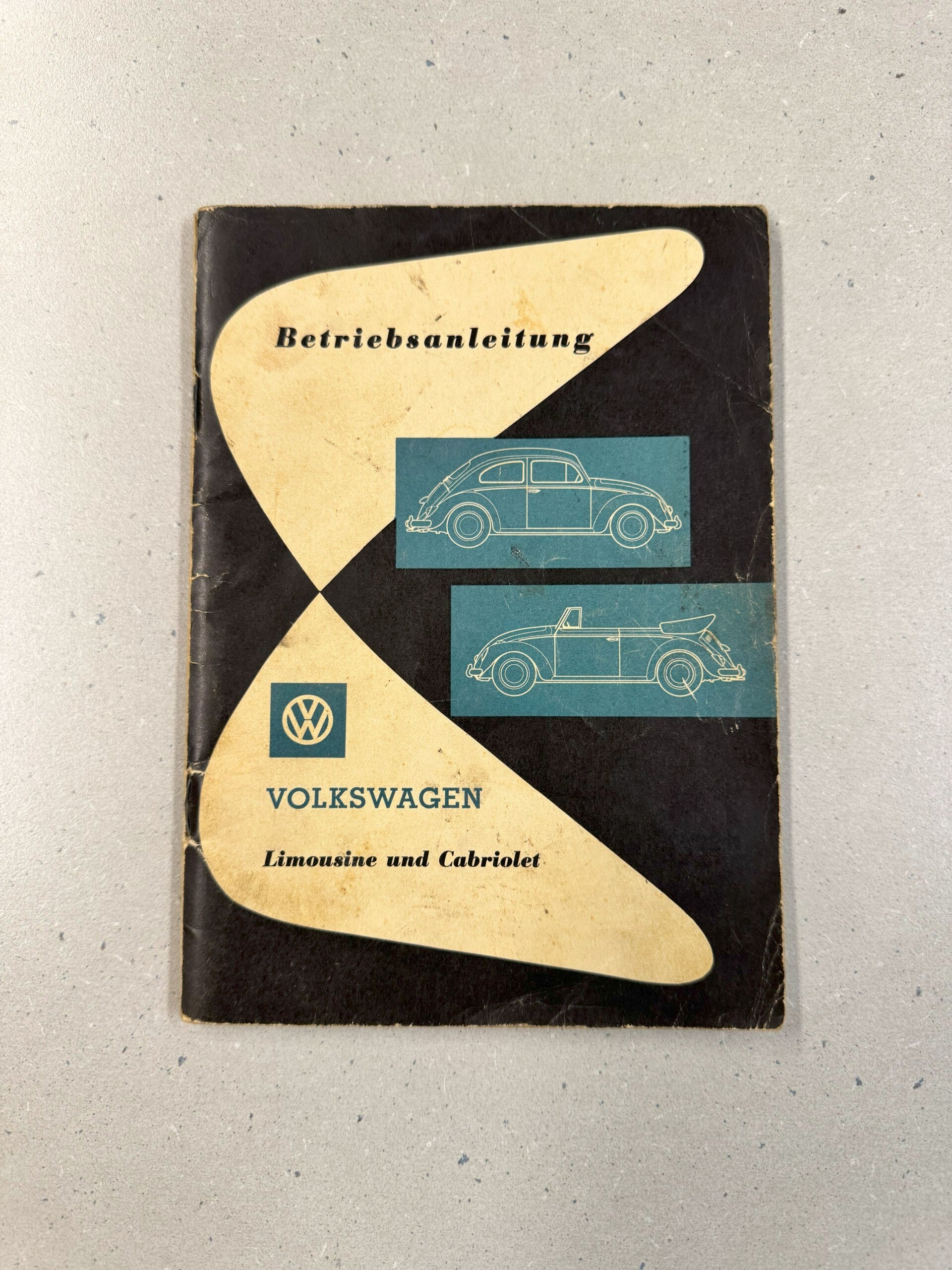 Volkswagen- Limousine und Cabriolet Betriebsanleitung