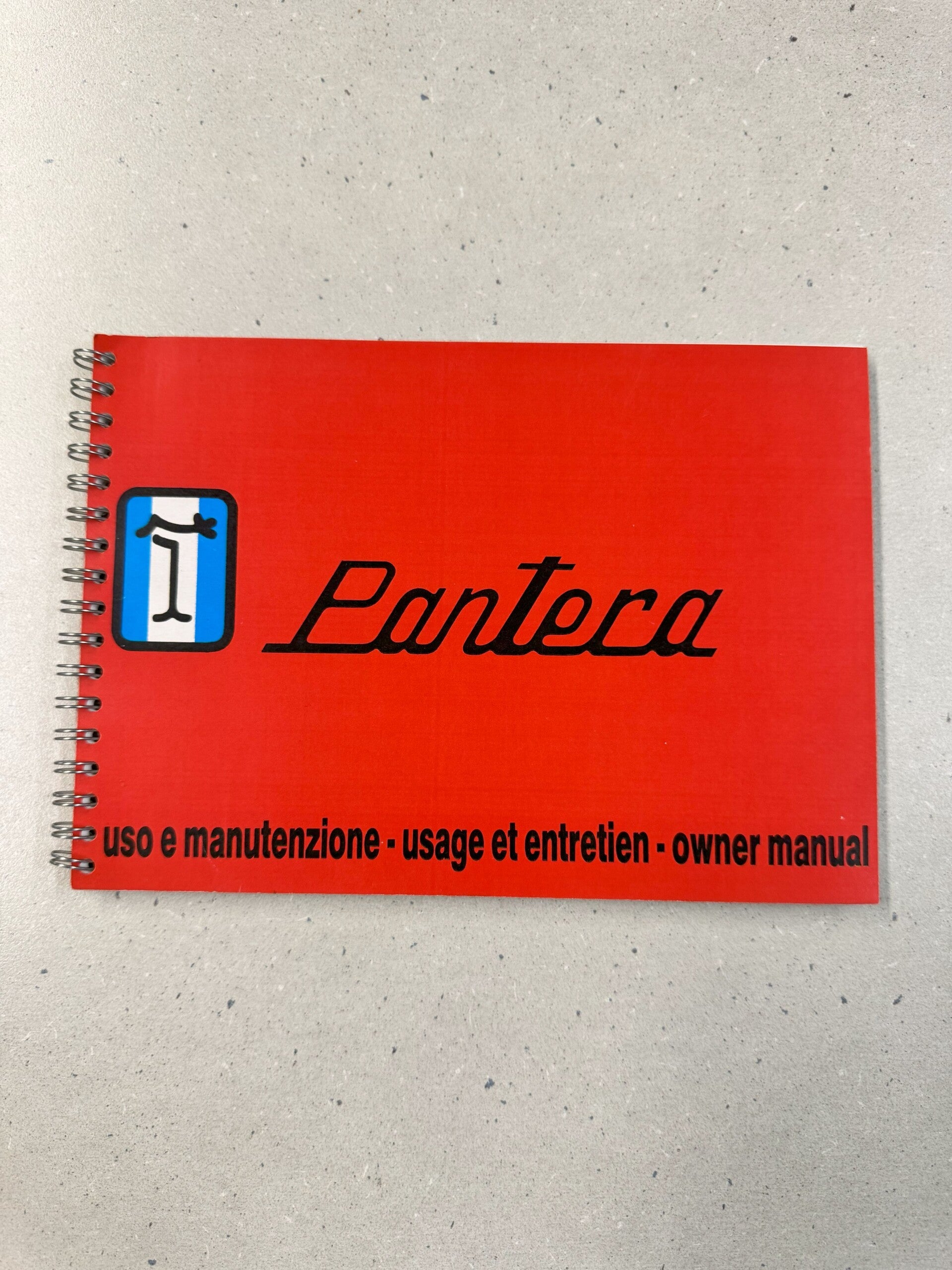 De Tomaso Bedienungsanleitung Pantera 1973