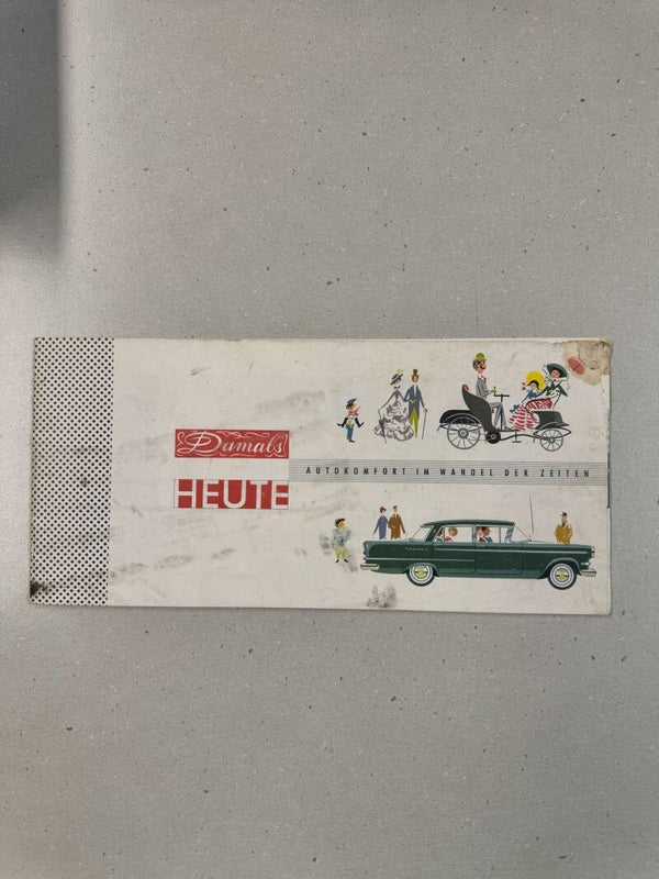 Opel Zubehör Damals-Heute: Autokomfort im Wandel der Zeiten (1896-1959)