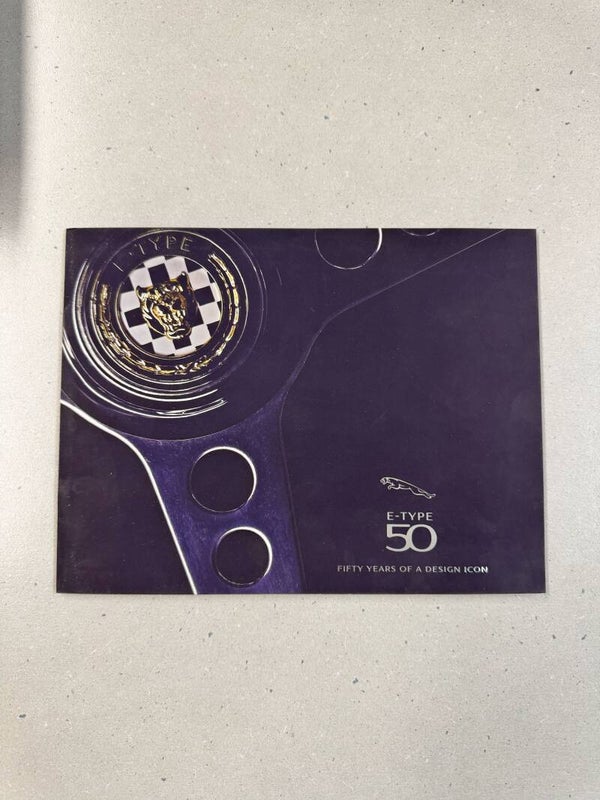 Jaguar E-Type 50- Fifty Years of Design Icon VIP Pressemappe