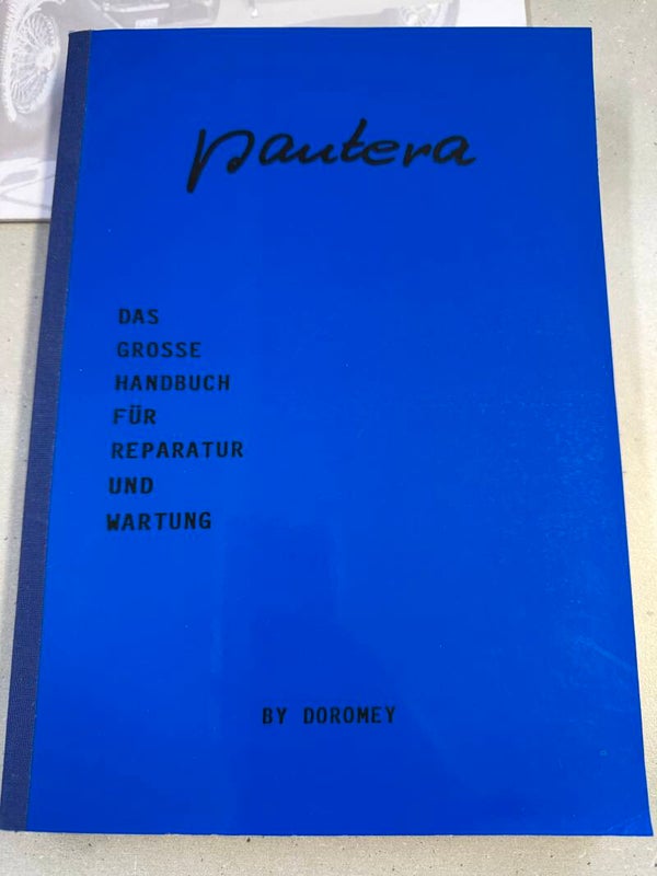 Pantera- Das große Handbuch für Reparatur und Wartung