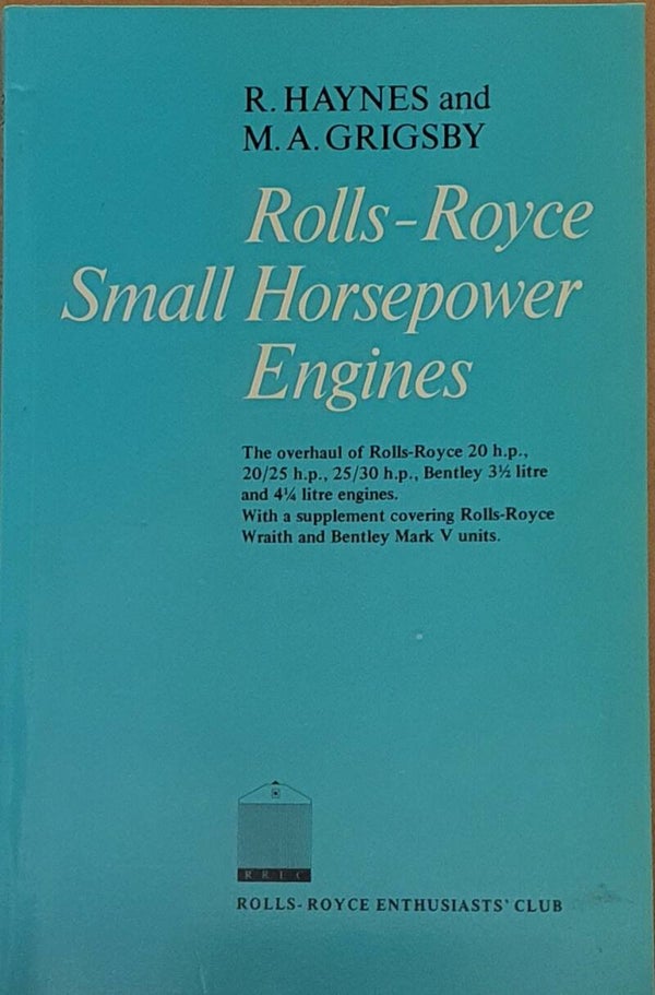 Rolls-Royce Small Horsepower Engines