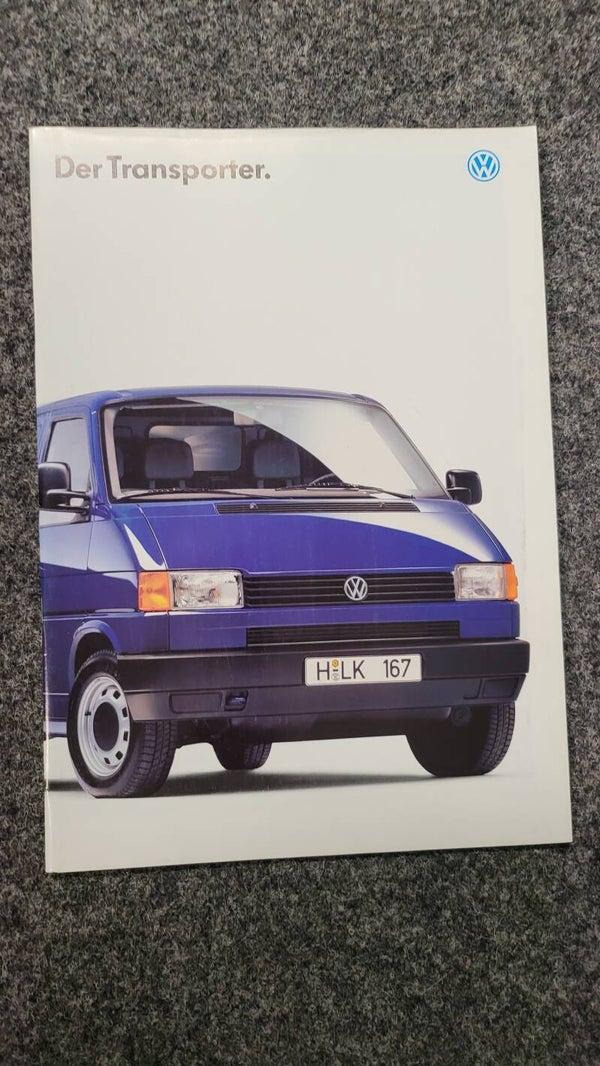 Originalprospekt "VW - Der Transporter"