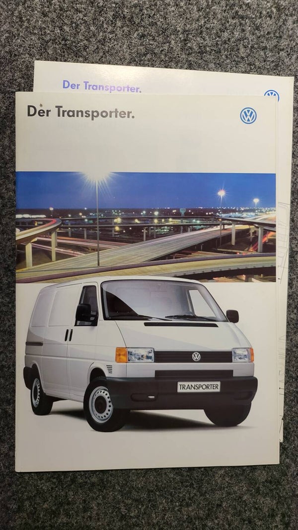 Originalprospekt "VW - Der Transporter"