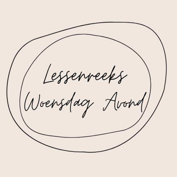 4 lessenreeks - woensdag avond september