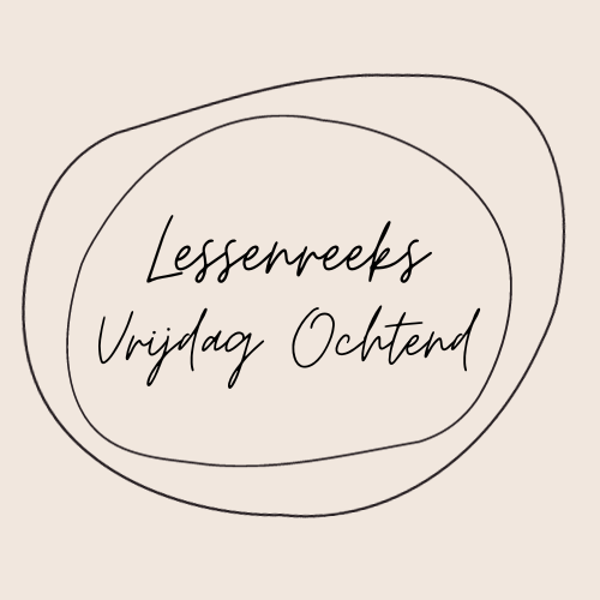 Lessenreeks (5+1) vrijdag ochtend 15/11 -> 13/12 (2024)