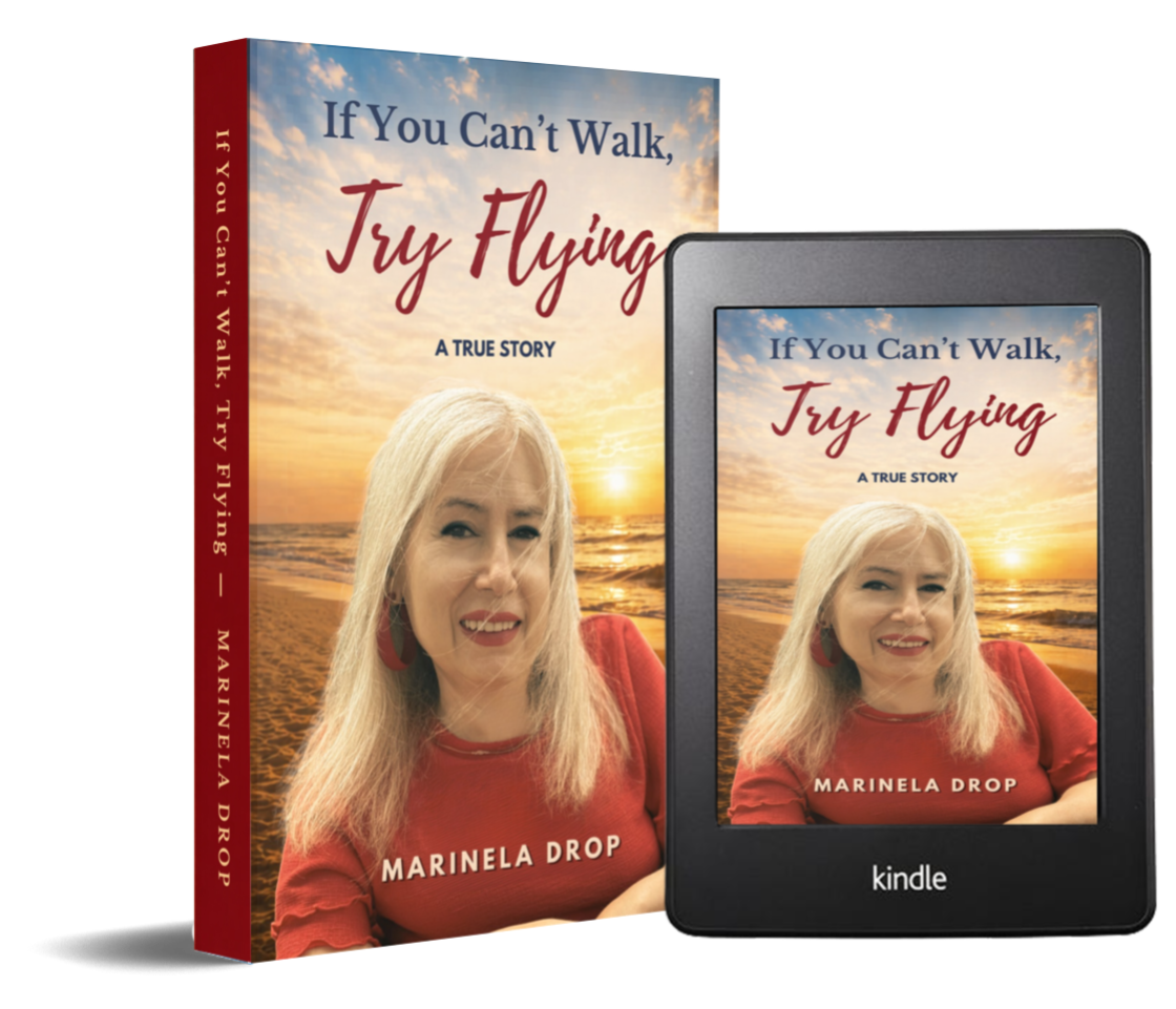 If you can't walk, try flying 