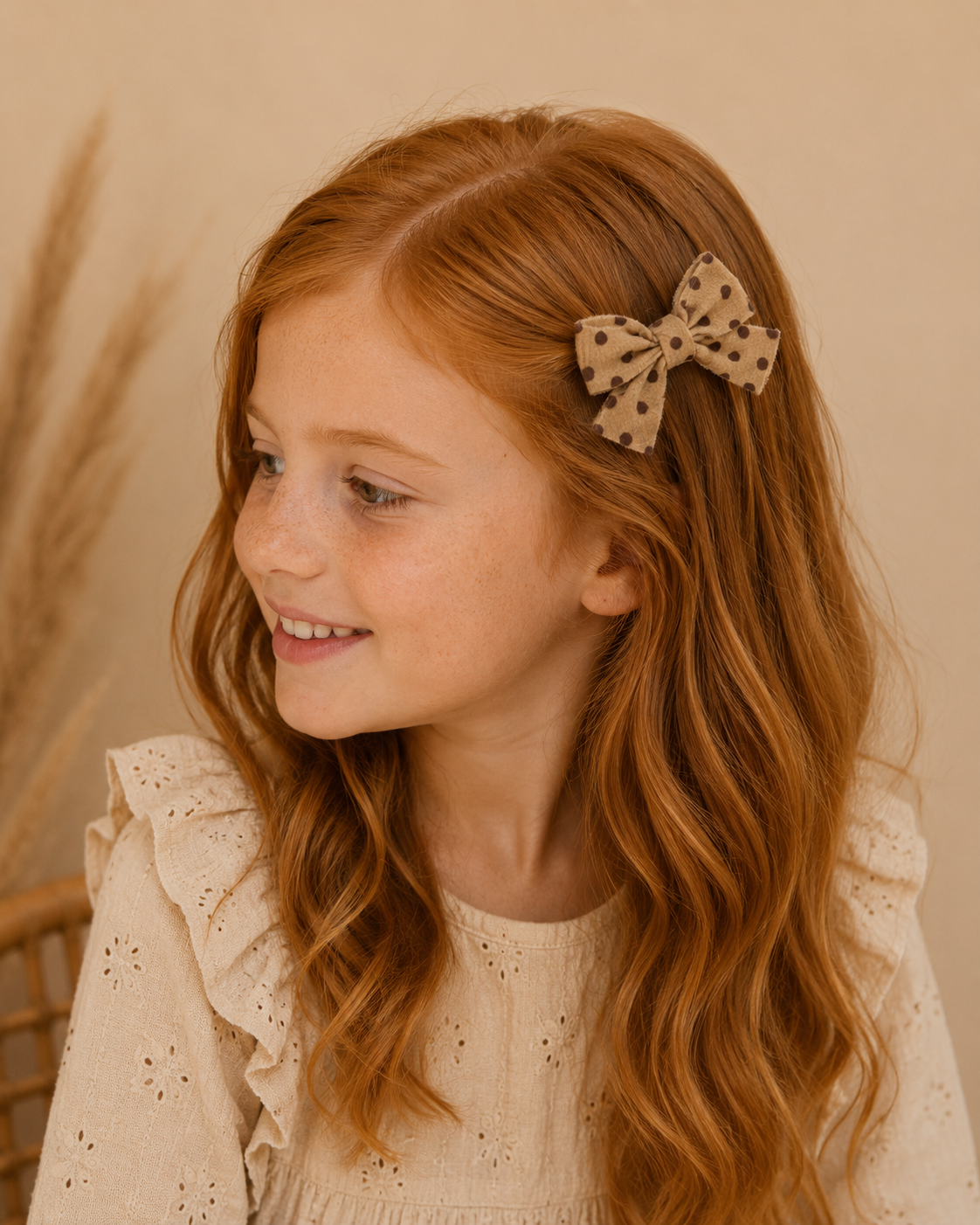 Teddy Dot Strik – Taupe