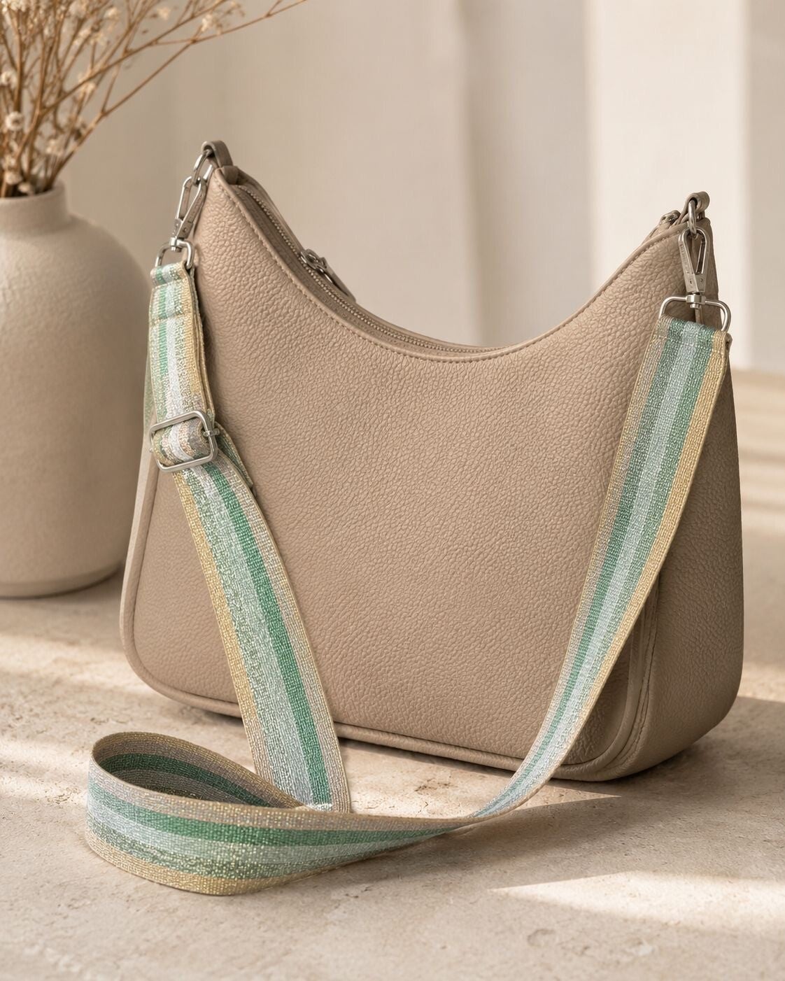 Yehwang Verstelbare Bag Strap – Sky Blue Aztec
