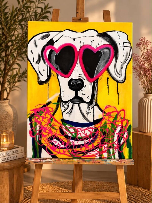 Schilderij Dog