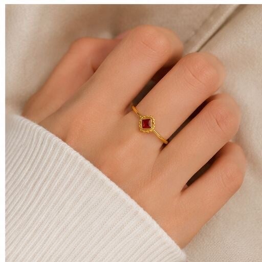 Ruby Glow Ring