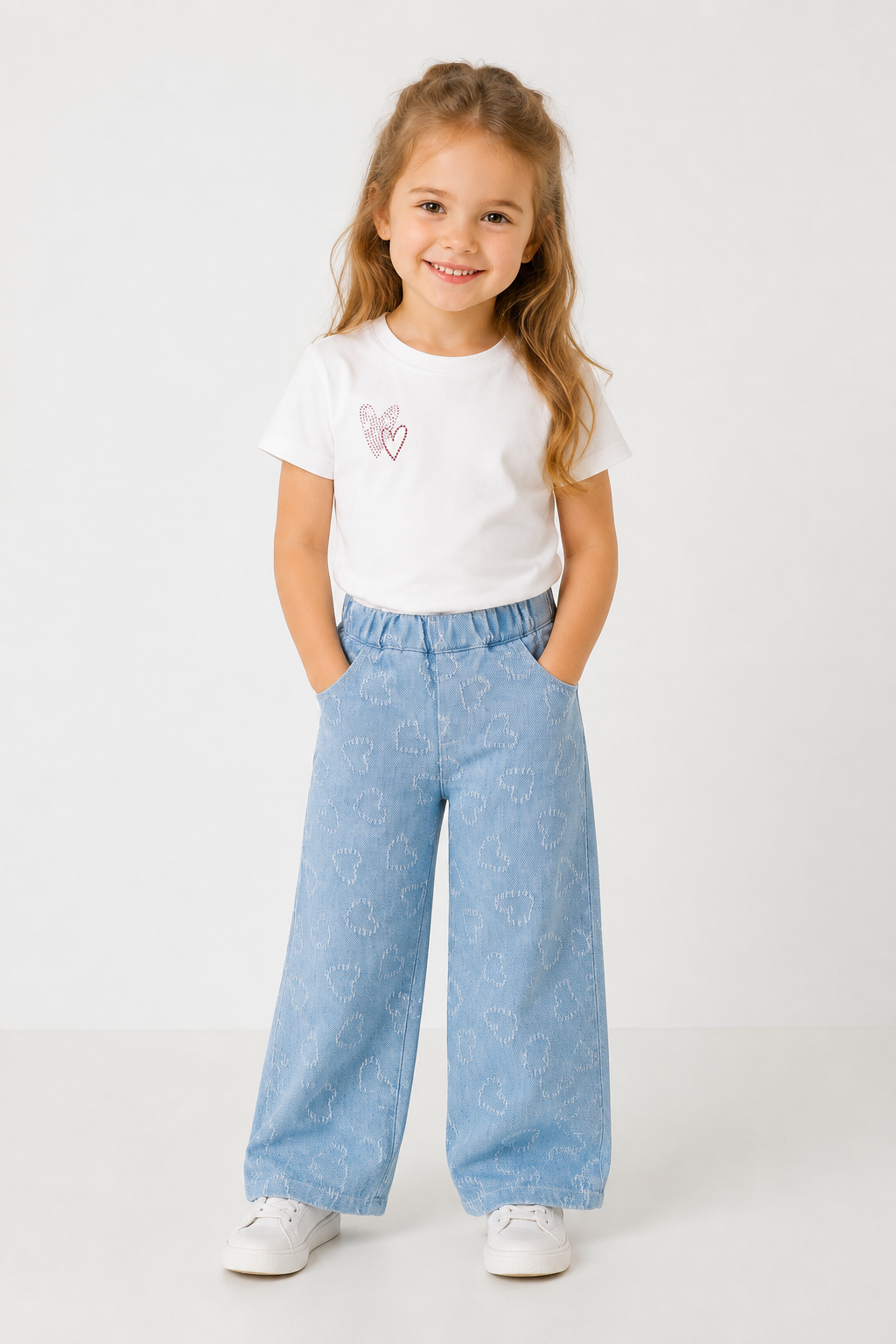 Heart Sparkle T-Shirt Kids