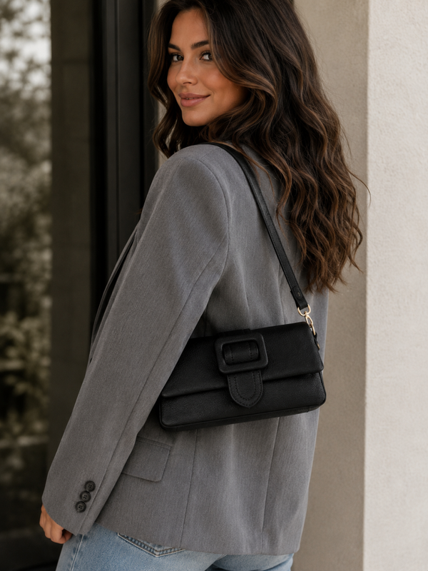 Buckle Bag zwart
