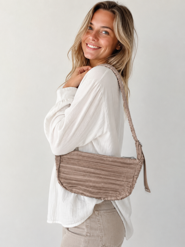 Luna Shoulder Bag Beige