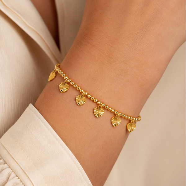 Forever Hearts Armbandenset – 2 stuks