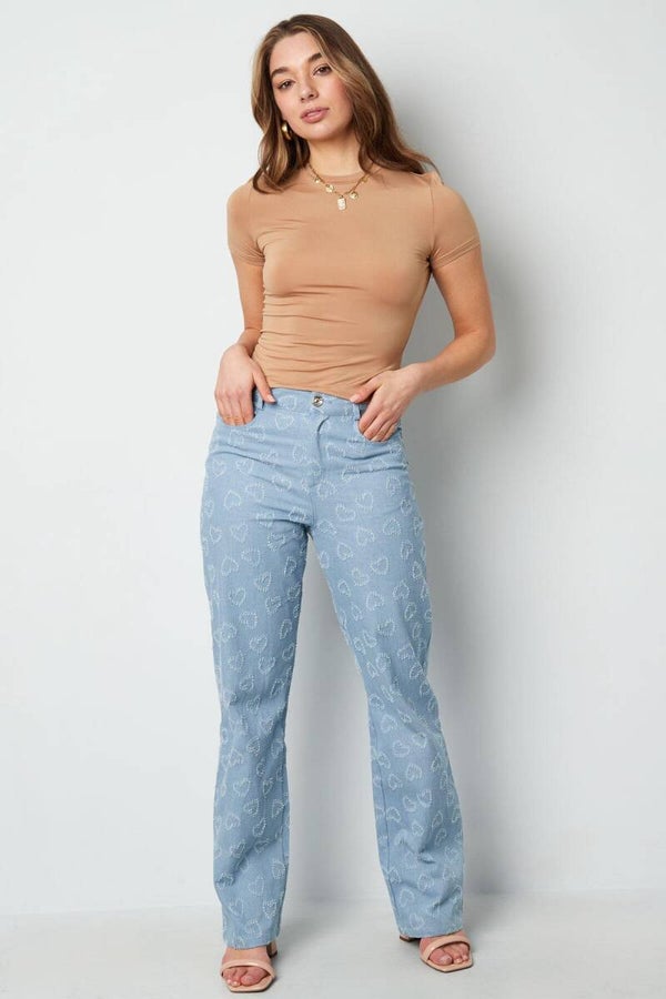 Beige Essential Top