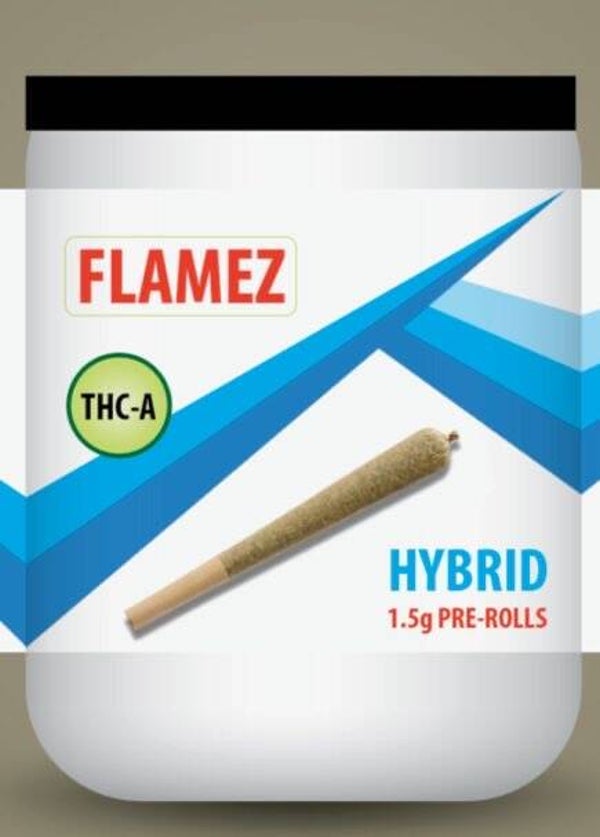 FLAMEZ 1.5g THC-A Pre-Rolled Joints - 50 Pack Jar