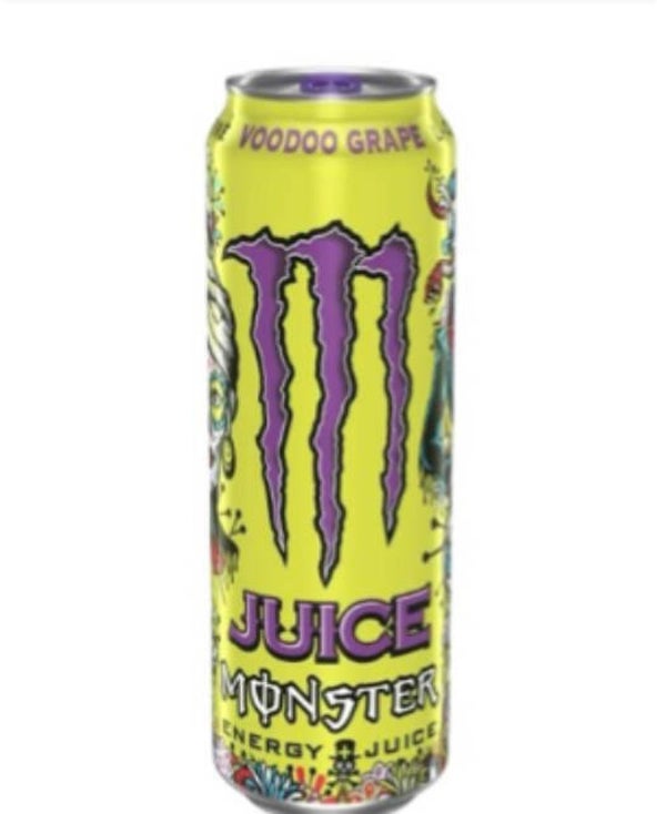 Monster Energy Drink Voodoo Grape 16oz