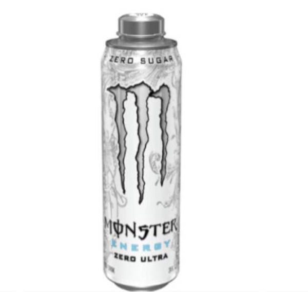 Monster Energy Mega Zero Ultra White 24oz