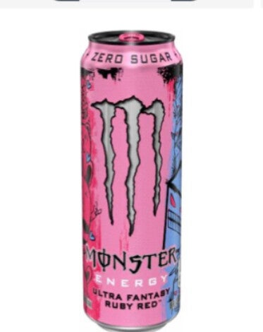 Monster Energy Zero Ultra Fantasy Ruby Red 16oz