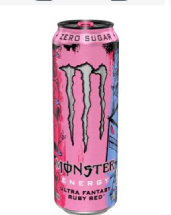 Monster Energy Zero Ultra Fantasy Ruby Red 16oz