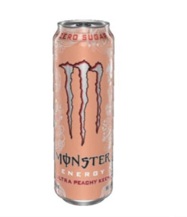Monster Energy Zero Ultra Peachy Keen 160z