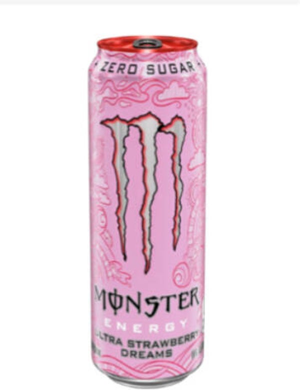 Monster Energy Zero Ultra Strawberry Dreams 16oz