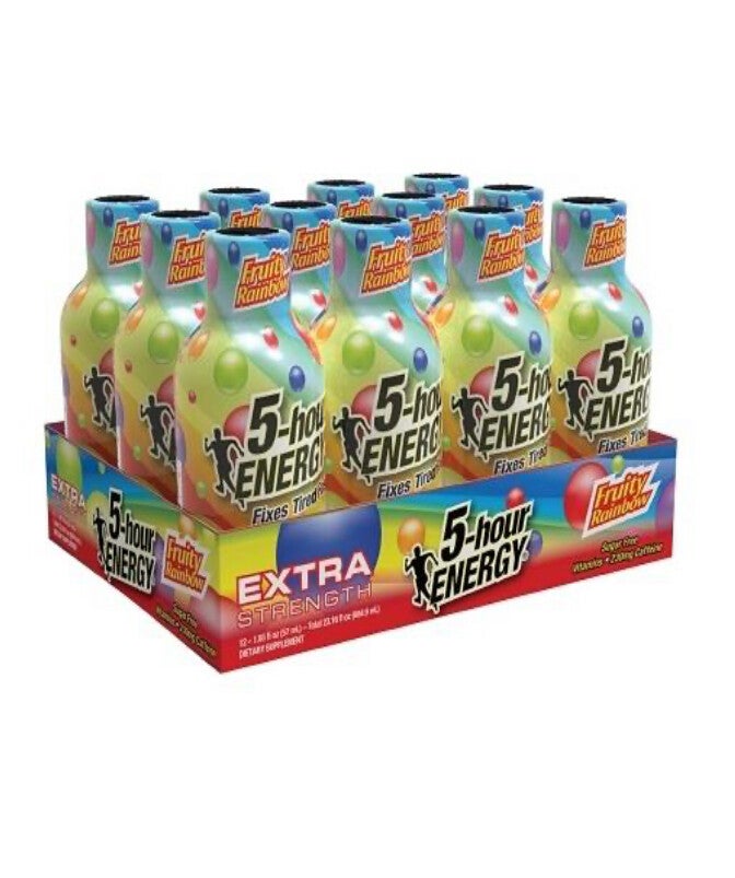 5 Hour Energy Extra Strength Fruity Rainbow 1ct